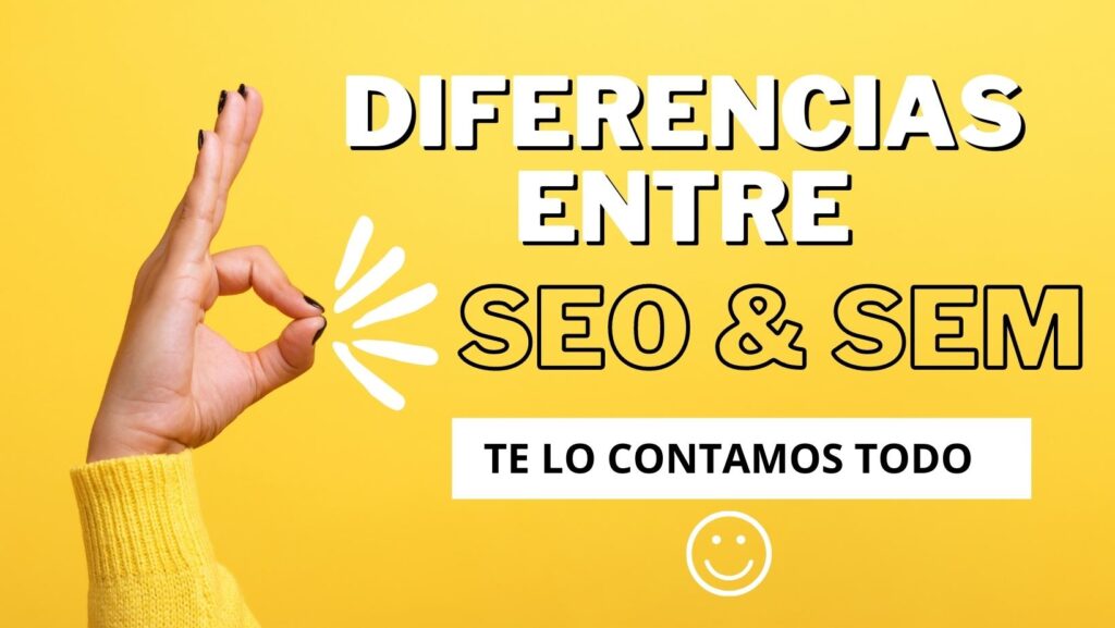 Página - web - Tienda - online -Diferencias entre seo y sem